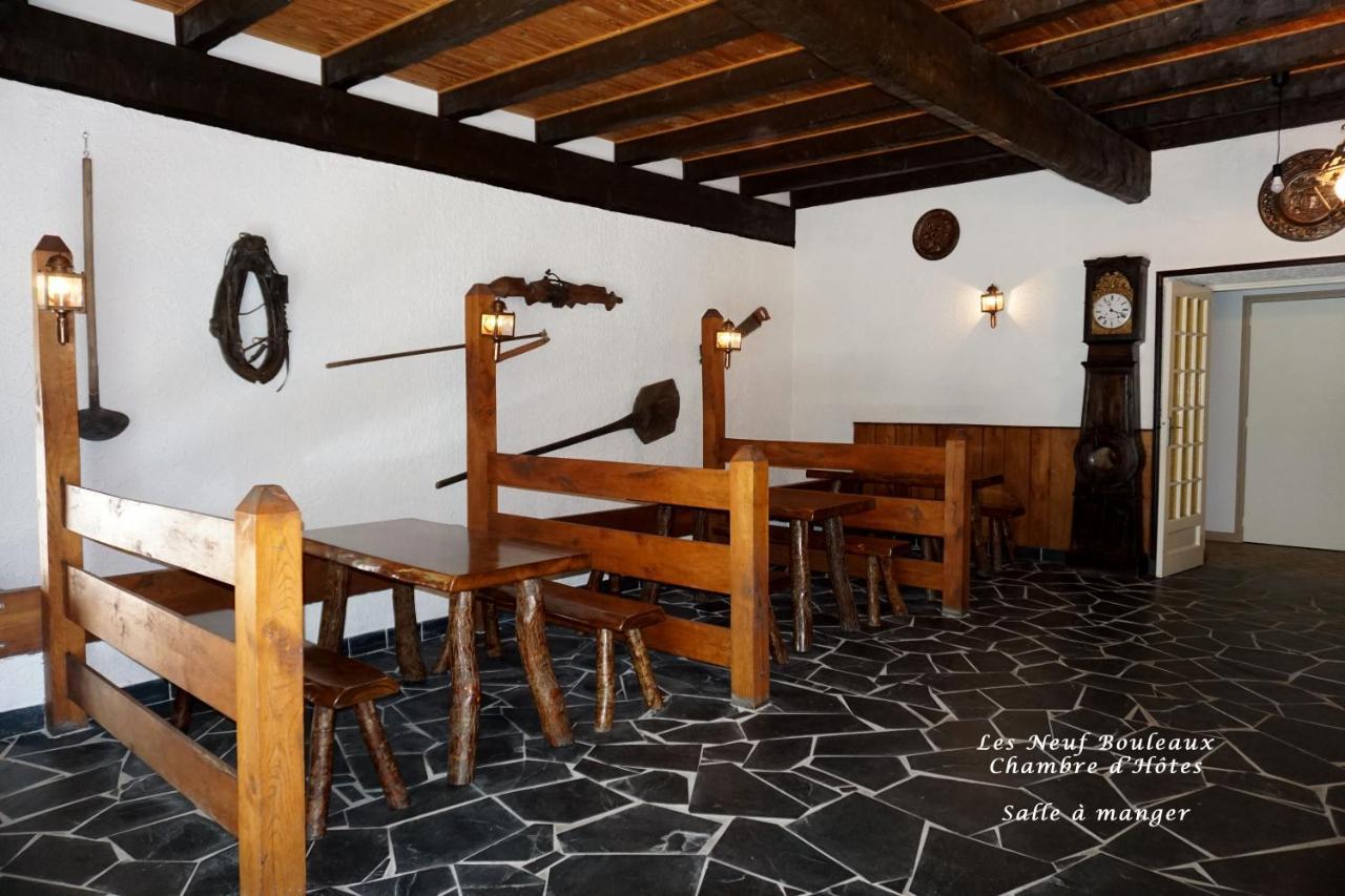 Les Neuf Bouleaux Bed & Breakfast Job Exterior foto