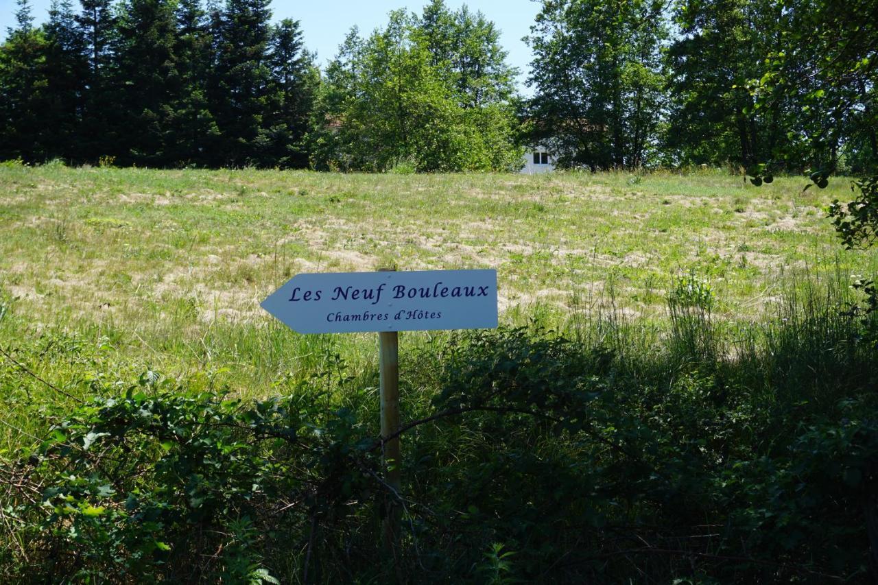Les Neuf Bouleaux Bed & Breakfast Job Exterior foto